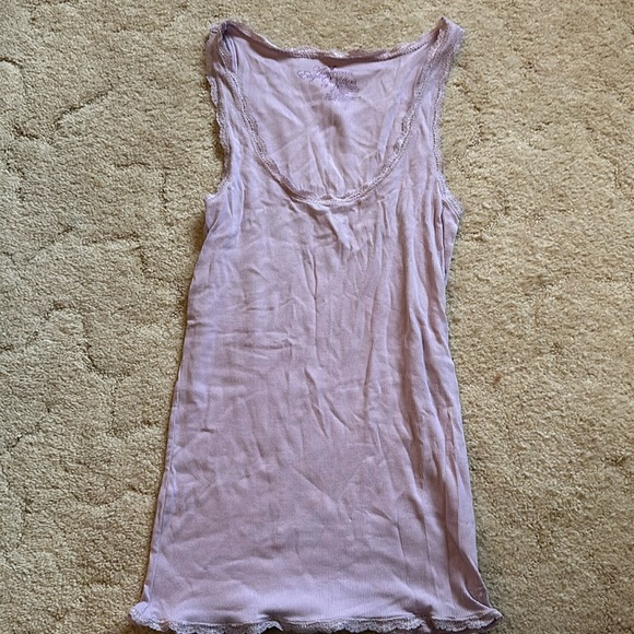 American Eagle Size Large Lavender Tank Top - Picture 2 of 5